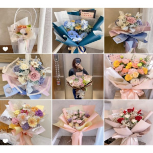 手作永生花束預定